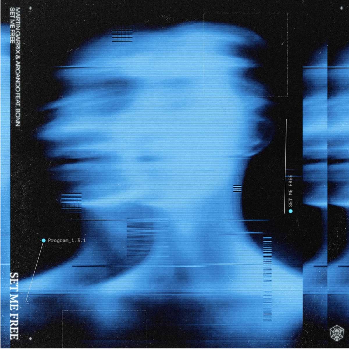 Martin Garrix Set Me Free single cover with Arcando and Bonn